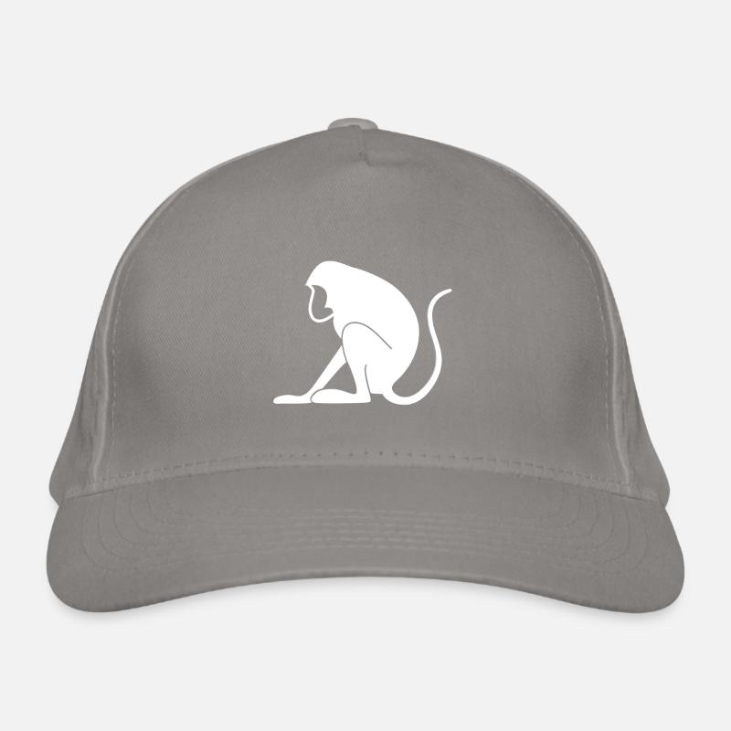 Affe Affen Affenähnlich Affengeil Bio-Baseballkappe
