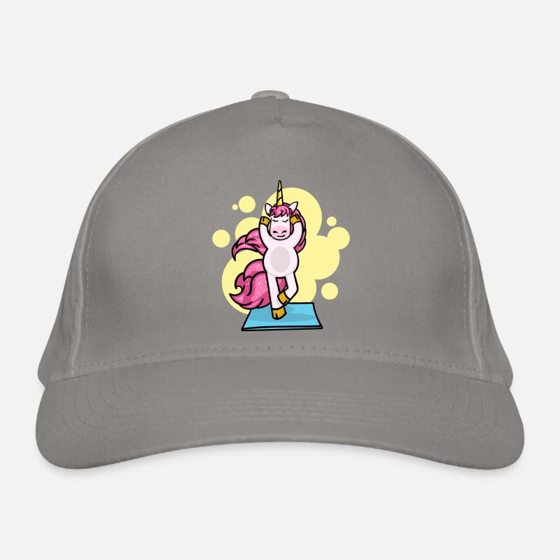Pilates Unicorn Exercise Workout Workout Gym Casquette classique bio