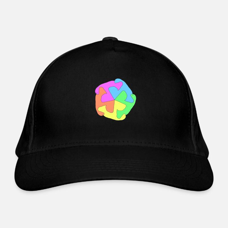 mandala buddhism Organic Baseball Cap
