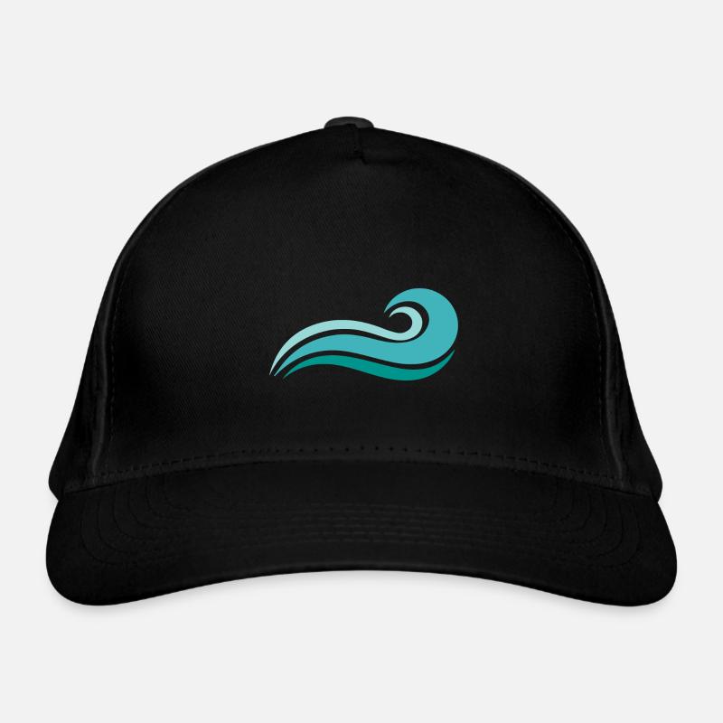 Wave Organic Baseball Cap