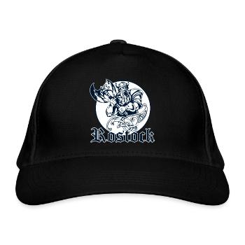 Rostock - Design - Organic Baseball Cap - black - Front