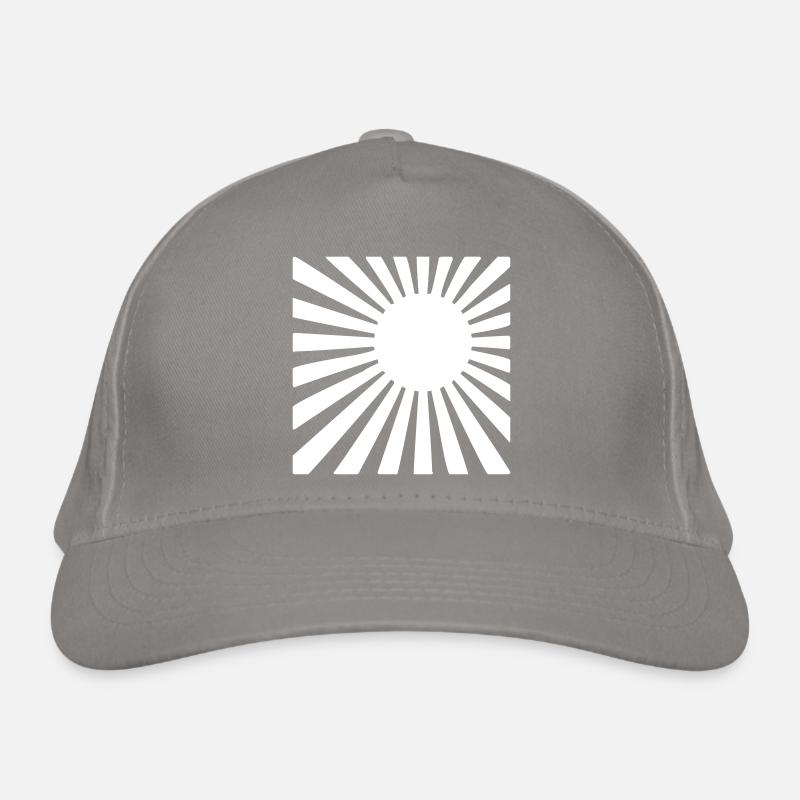 Le soleil levant Casquette classique bio