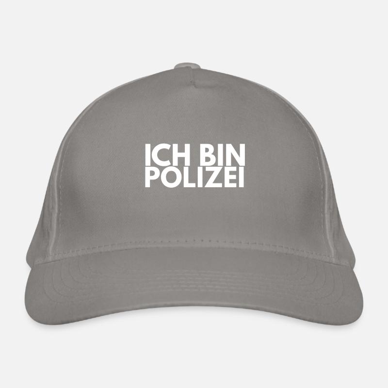 Ich bin Polizei Bio-Baseballkappe