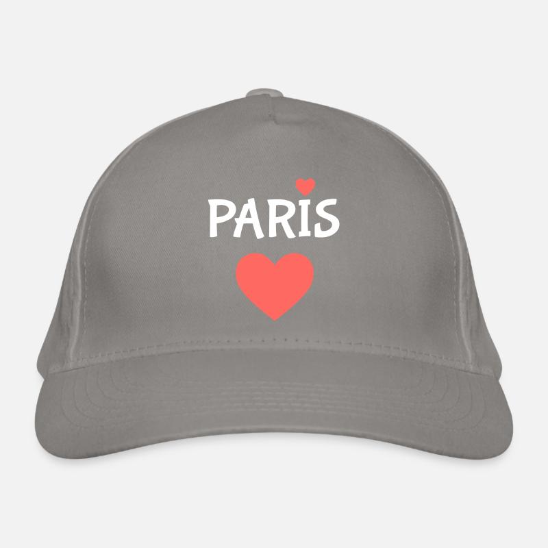 Paris Bio-Baseballkappe