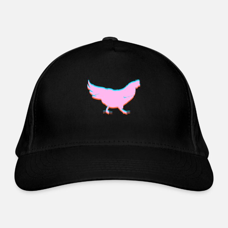 Chicken Chicken 3D Effect Casquette classique bio