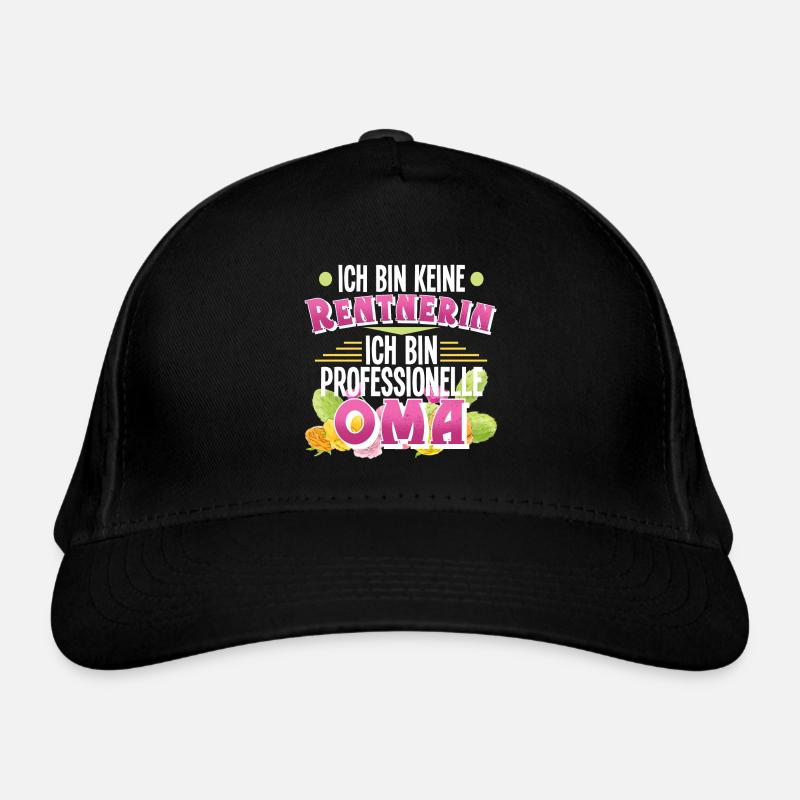 Oma Rentnerin Bio-Baseballkappe