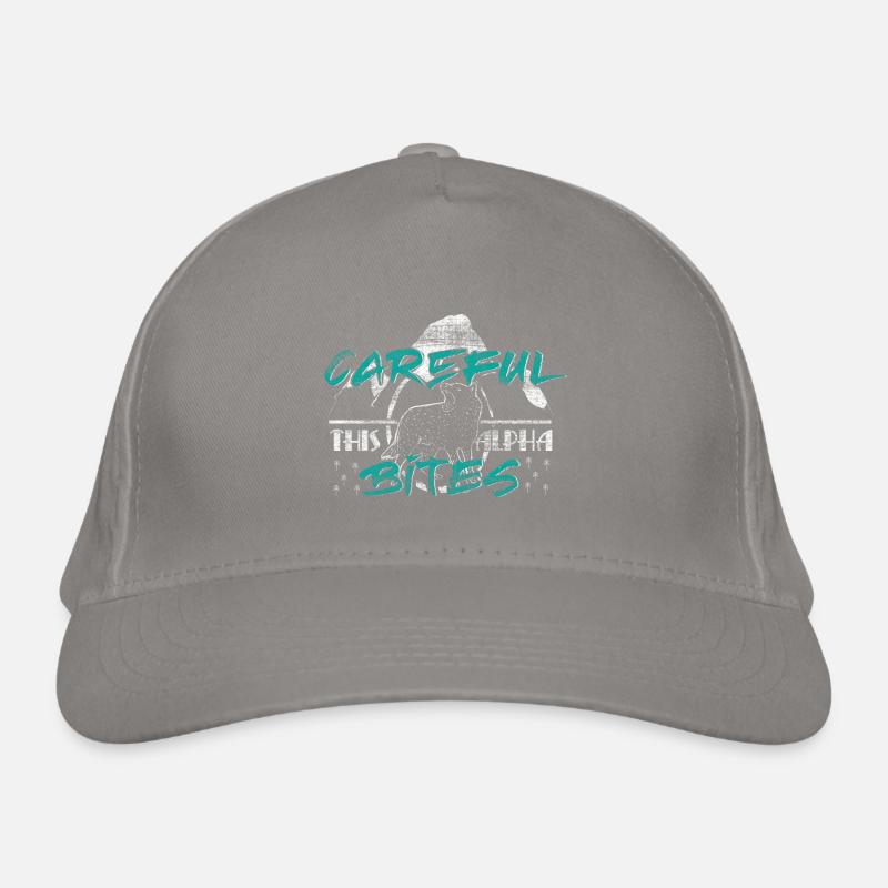 Wolf Alpha Wolf Gift Organic Baseball Cap