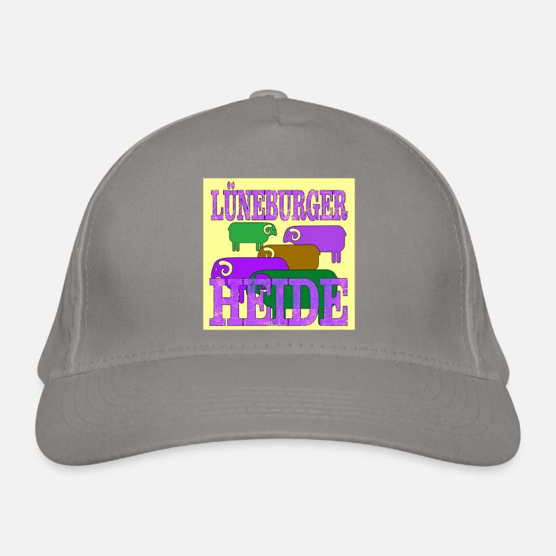 Lüneburger Heide Bio-Baseballkappe