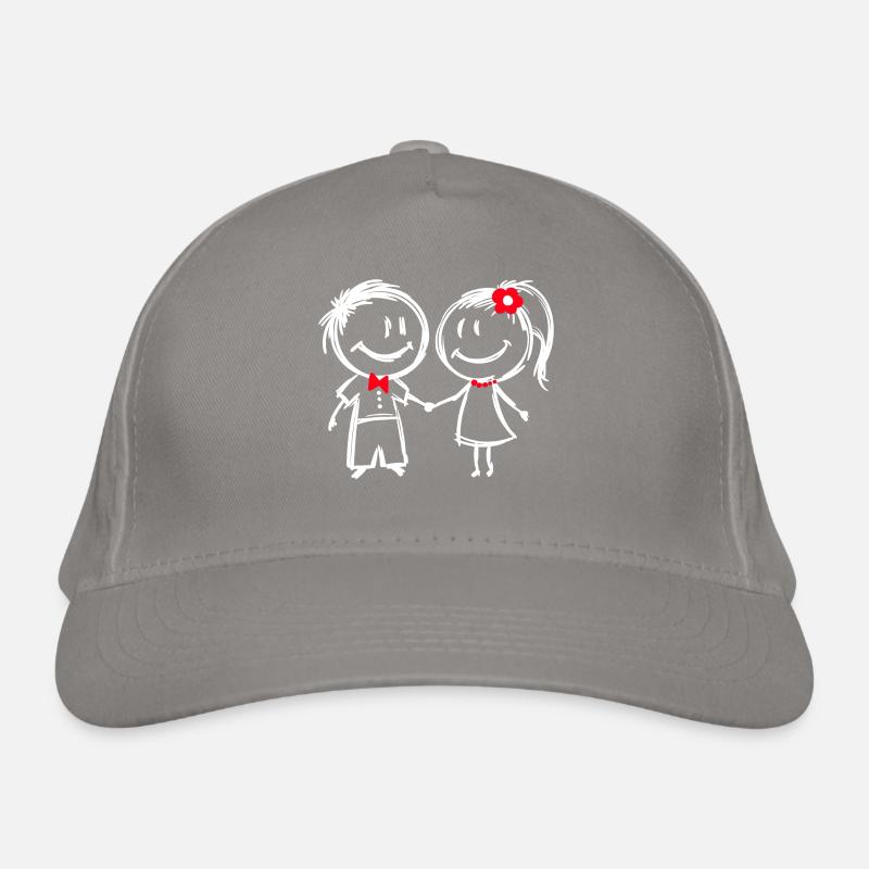 Couple Amour relation Romance Saint Valentin Casquette classique bio