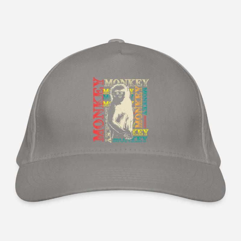 Monkey monkey chimp gift Organic Baseball Cap