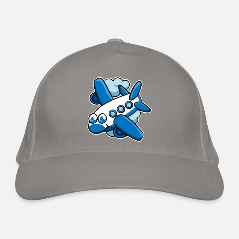 Flugzeug Bio-Baseballkappe
