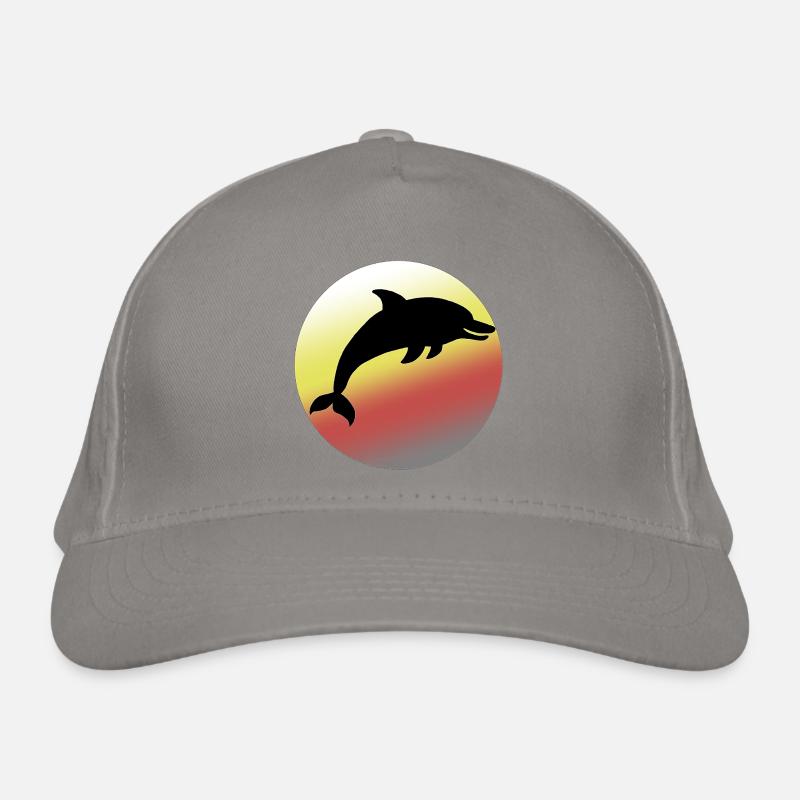 Delphin Bio-Baseballkappe
