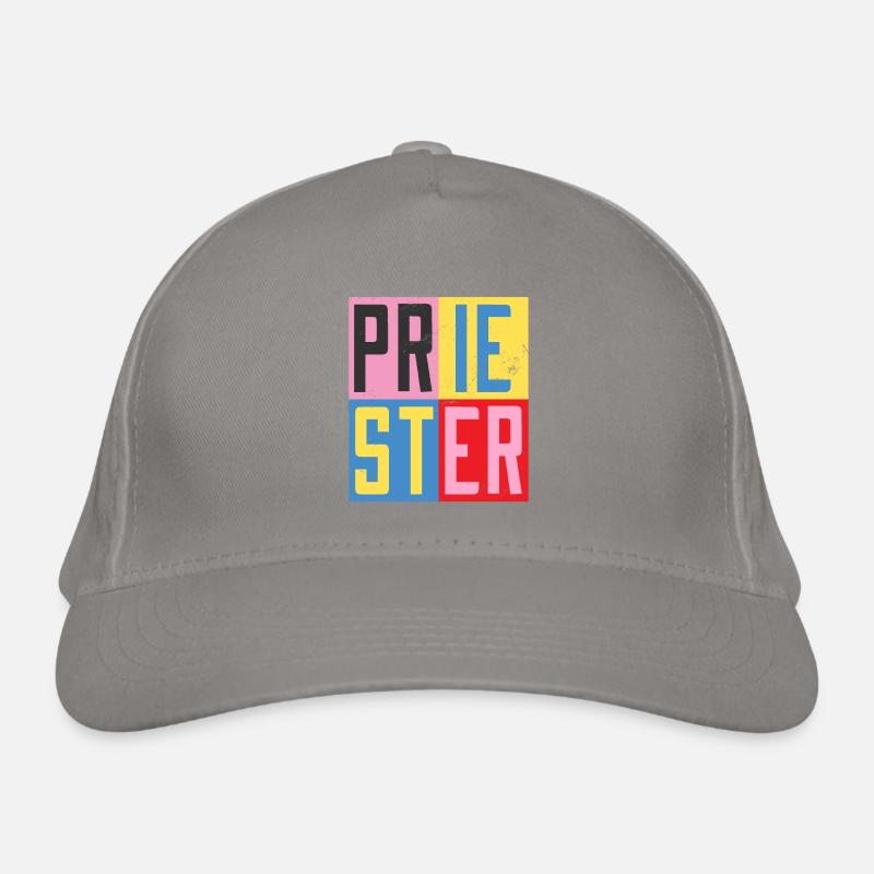 Priester Design Bio-Baseballkappe
