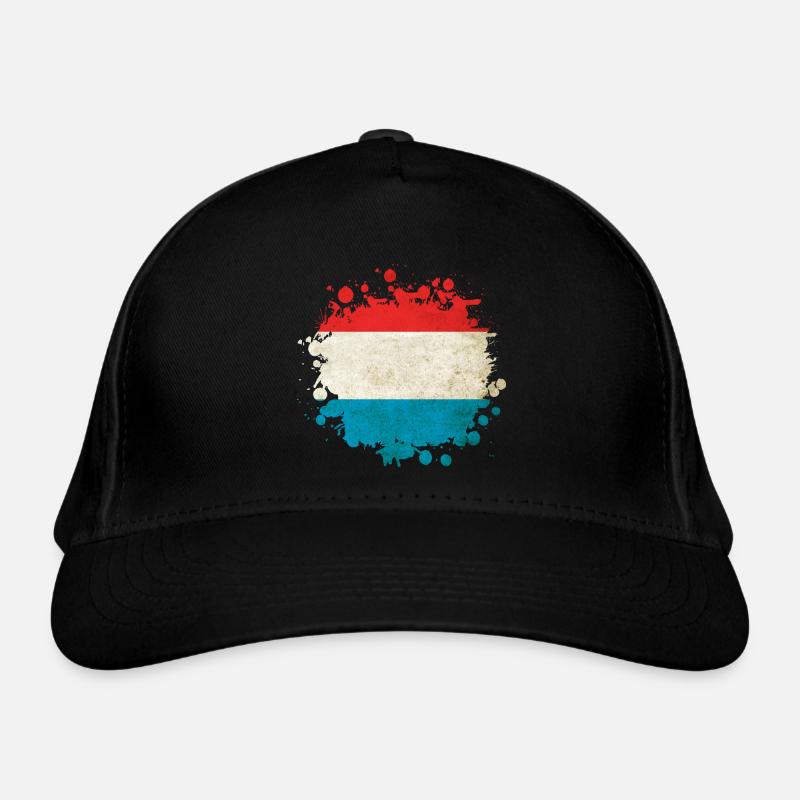 Blob drapeaux Luxembourg Casquette classique bio