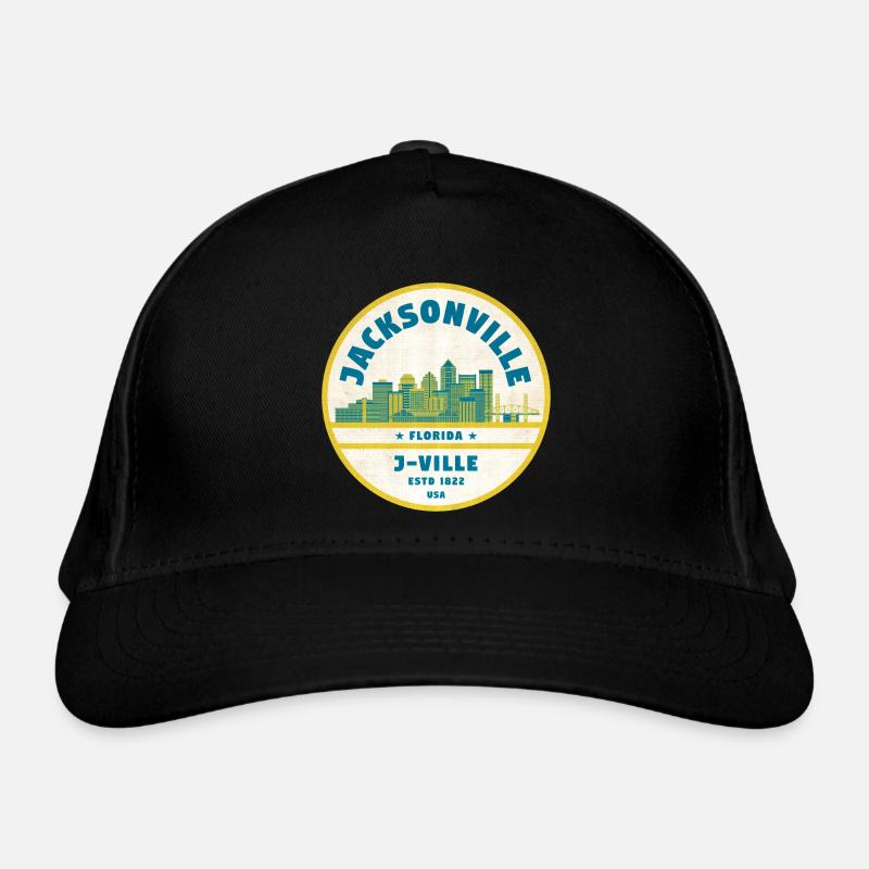 Emblème de la Skyline de Jacksonville Casquette classique bio