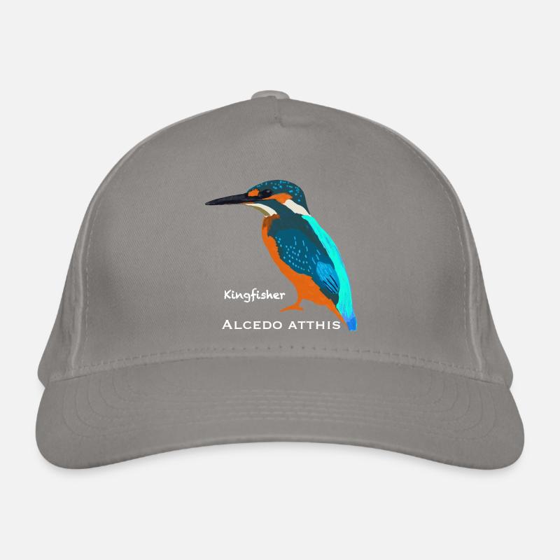 Kingfisher, nom scientifique / anglais Casquette classique bio