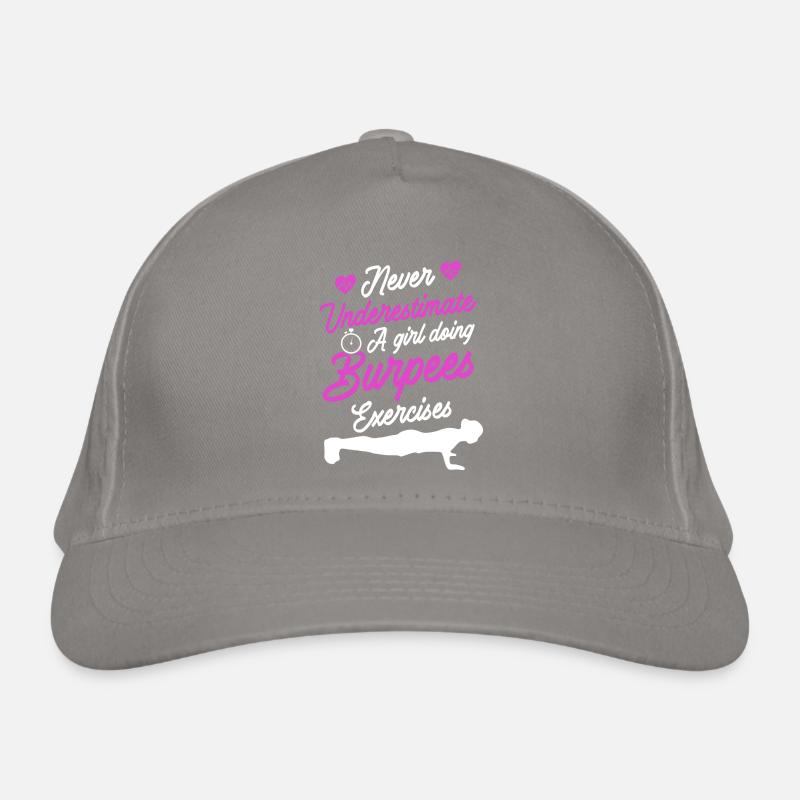 Design Burpees Casquette classique bio