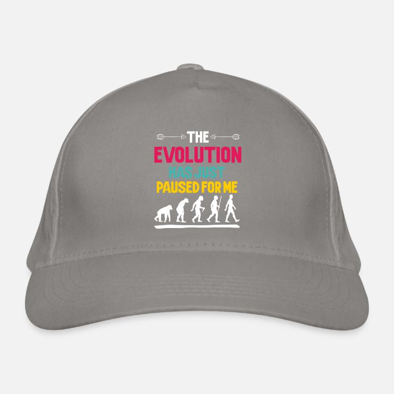 L'évolution s'est simplement arrêtée pour moi Casquette classique bio