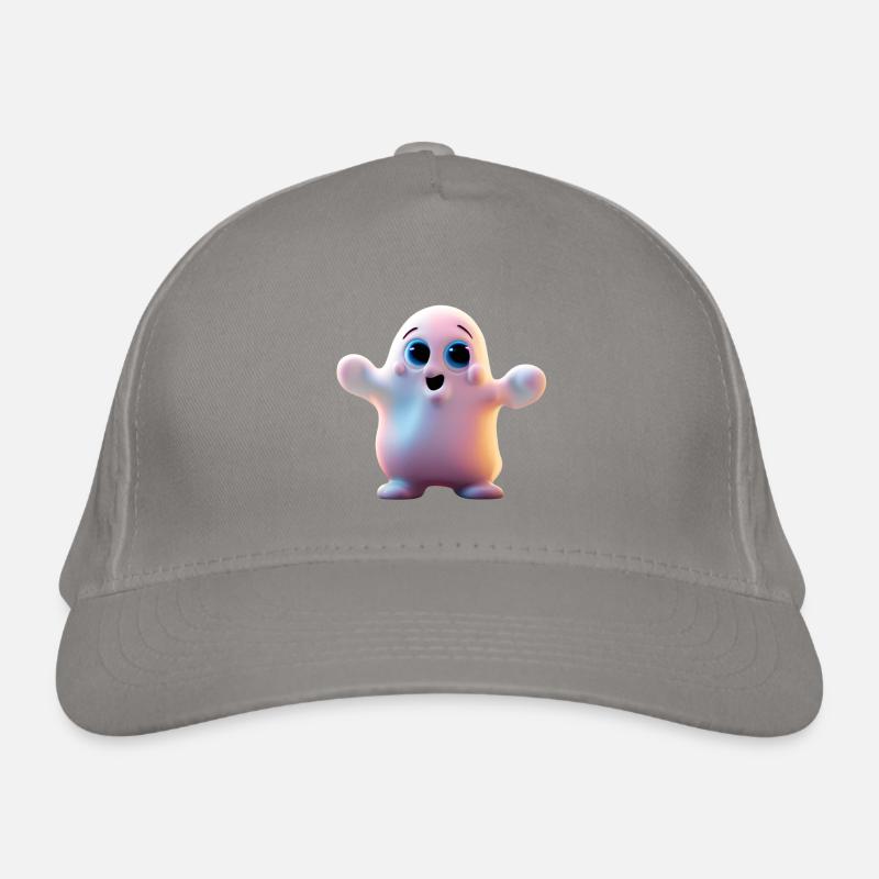 Ghostly Hug Organic Baseball Cap
