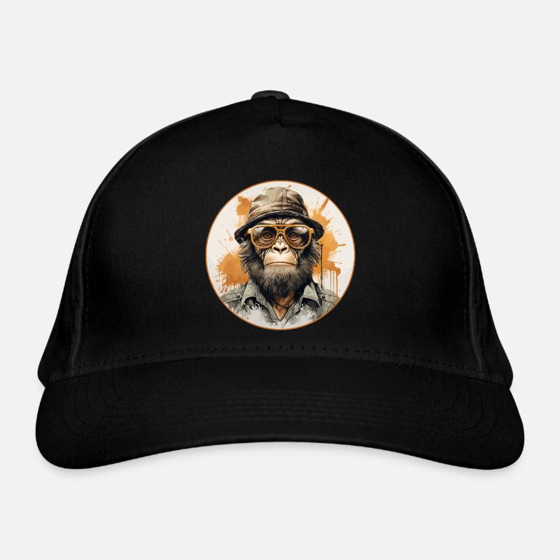 Singe sérieux #6 Casquette classique bio