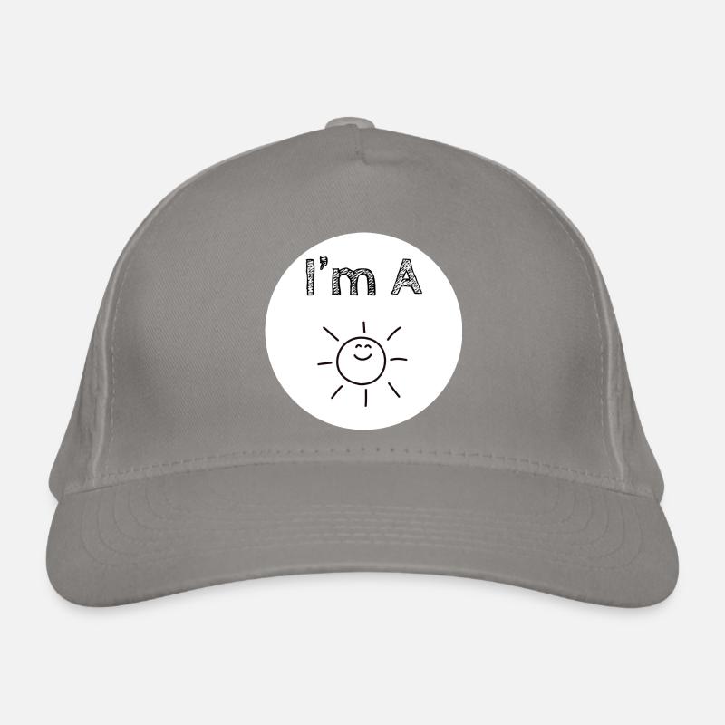 Ich bin ein Sonnenschein Bio-Baseballkappe