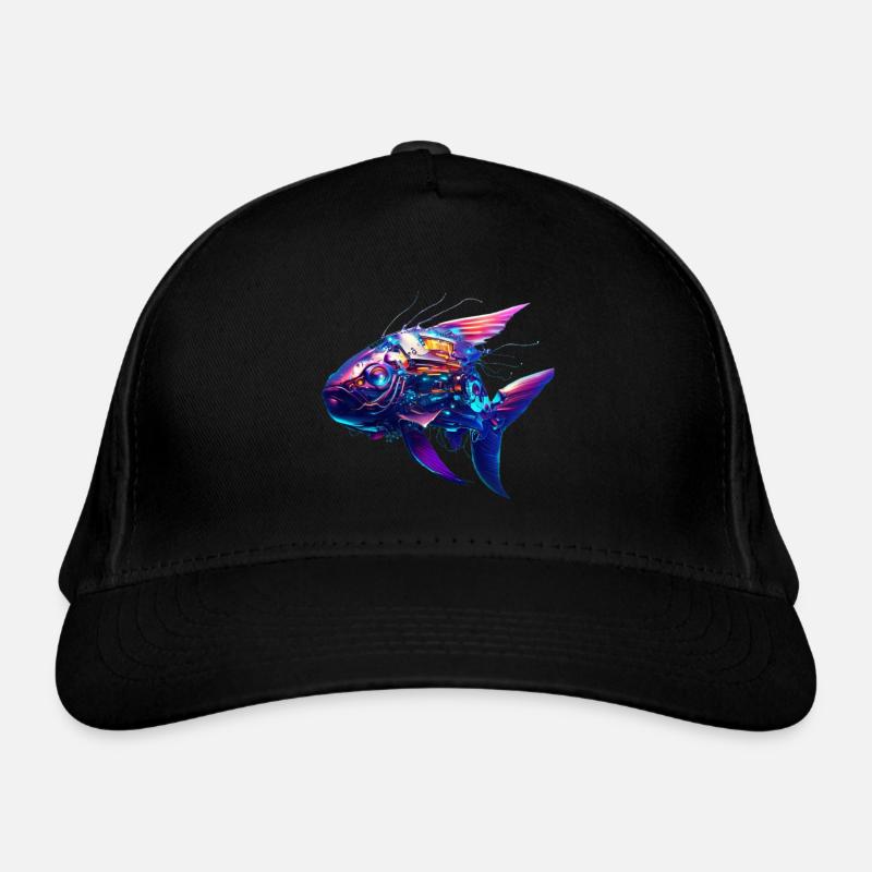 Cyber fish Organic Baseball Cap
