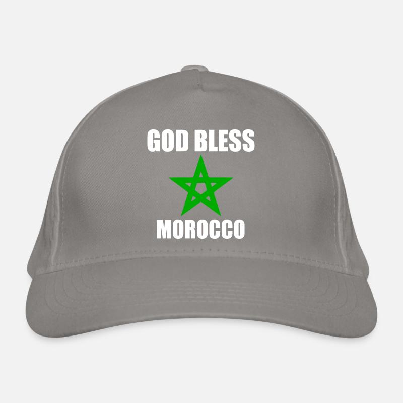 God bless morocco maroc Casquette classique bio