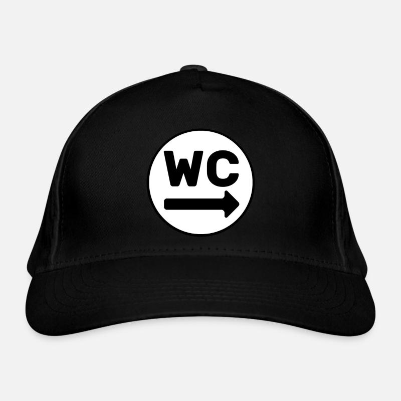 WC arrow left - no more constant inquiries;) Organic Baseball Cap