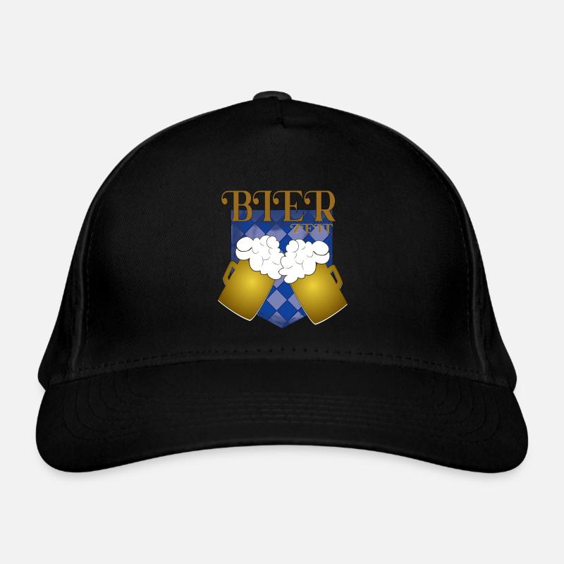 Bier Zeit – Prost Krüge Design Bio-Baseballkappe
