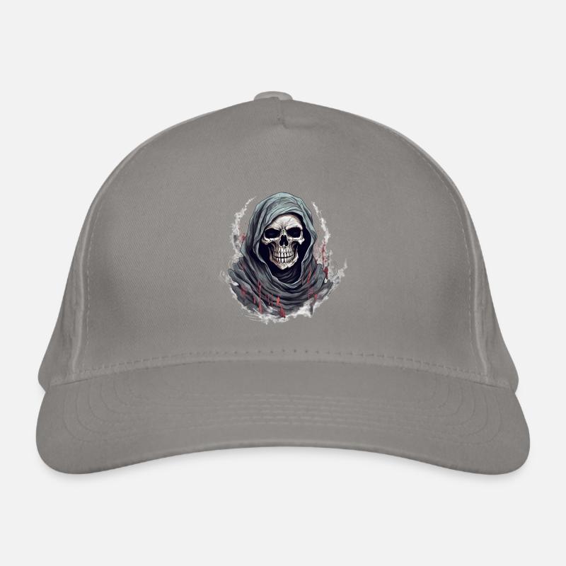 Halloween Skelett Süßes oder Saueres Verkleidung Bio-Baseballkappe