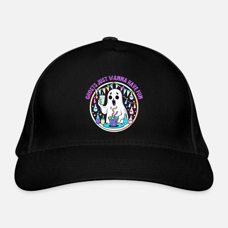 Les fantômes veulent juste s’amuser Casquette classique bio