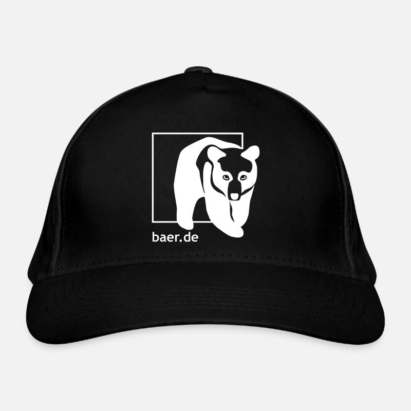 baer.de LOGO - Casquette classique bio - noir