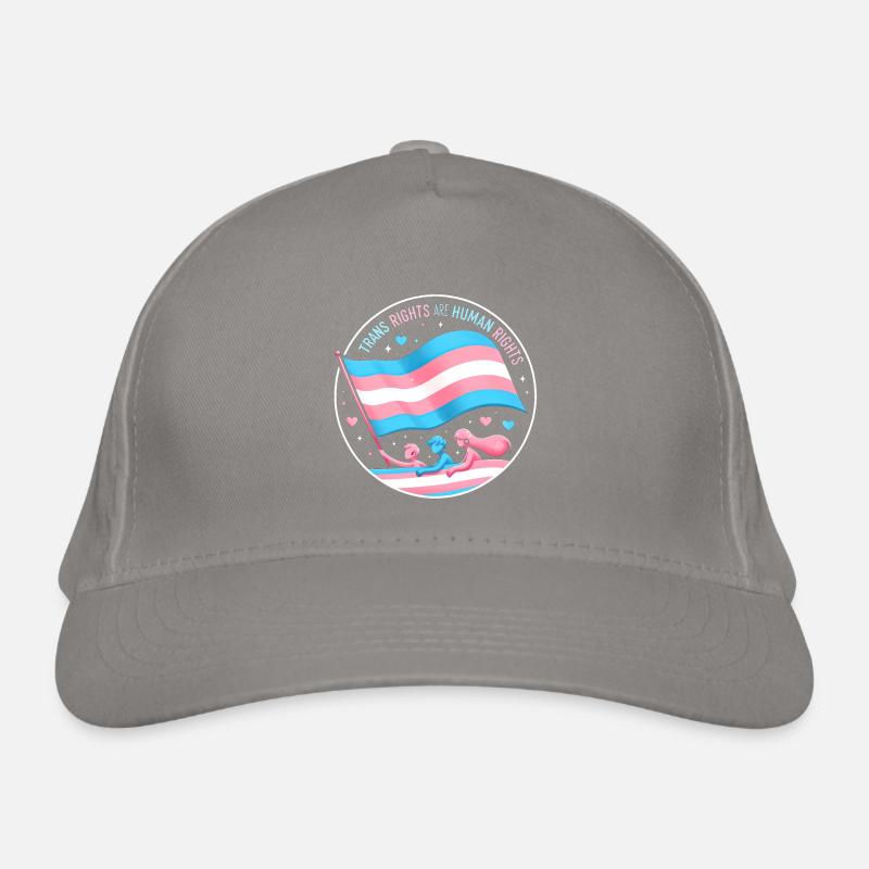 Trans Rights Tribute Organic Baseball Cap