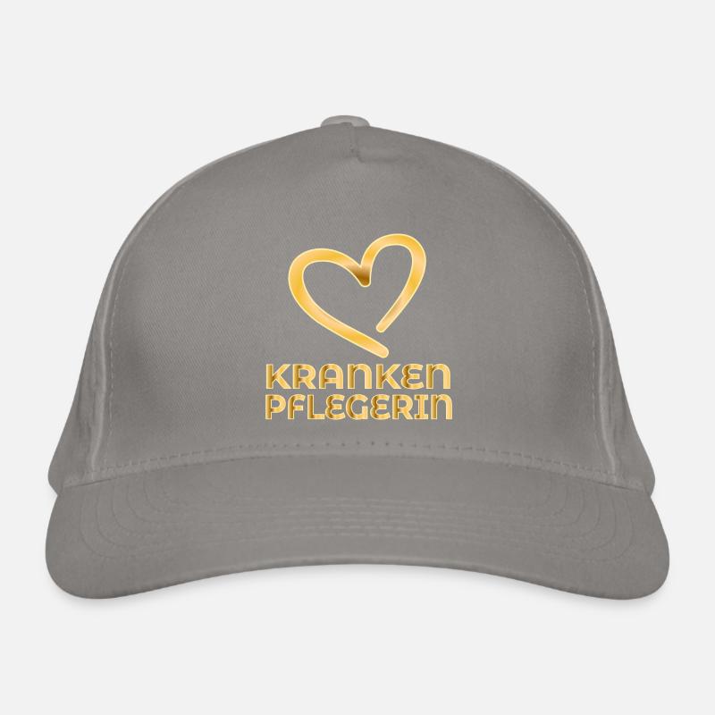 DANKESCHÖN KRANKENPFLEGERIN Bio-Baseballkappe