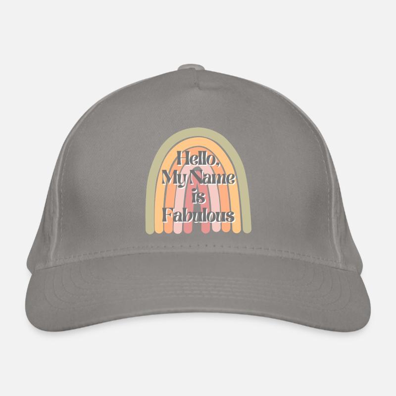 Mon nom est fabuleux Casquette classique bio