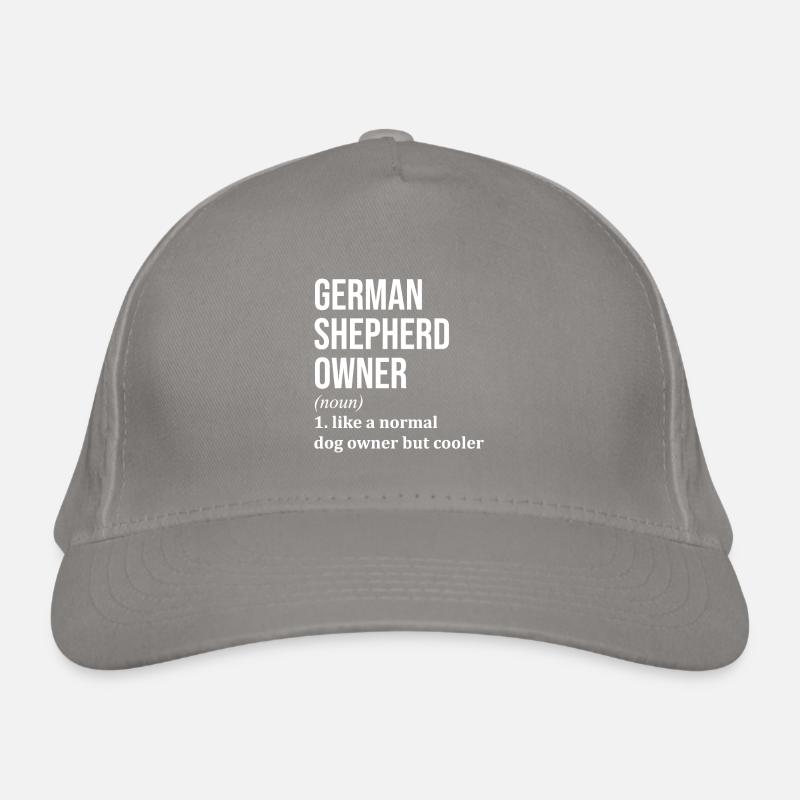 German Shepherd Organic Baseball Cap