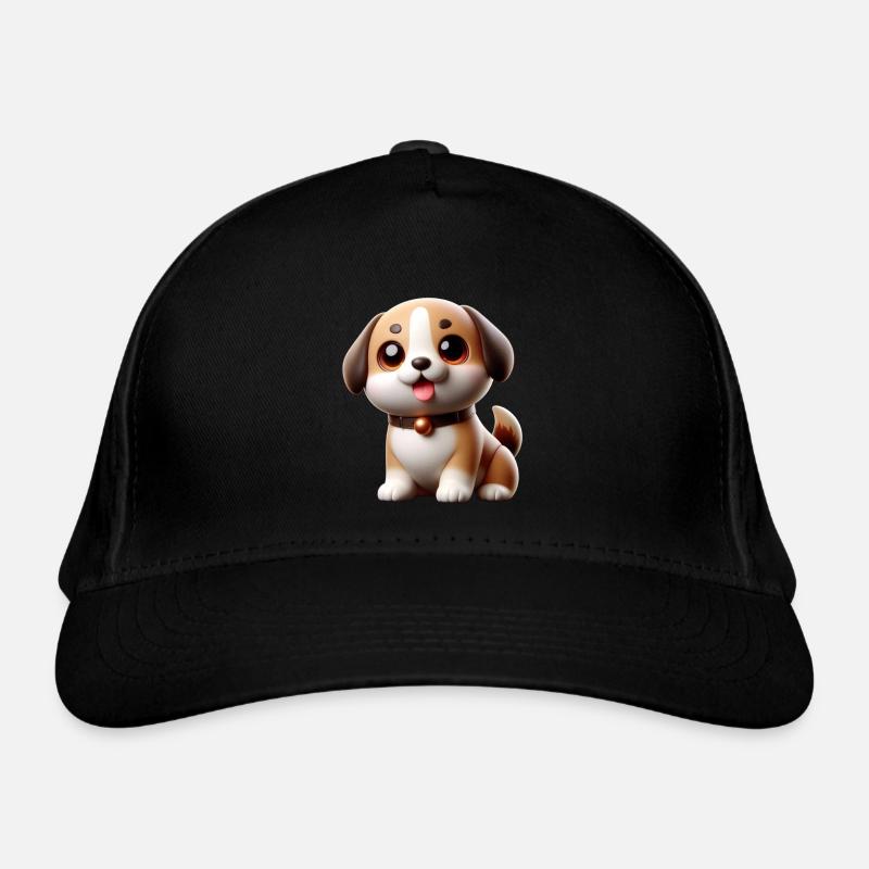 Niedlicher Hund Bio-Baseballkappe