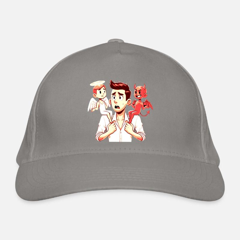 Déchiré la voix de la conscience Casquette classique bio