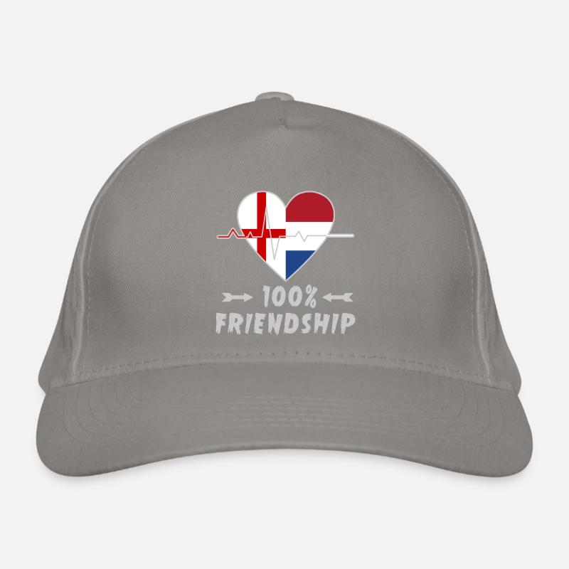 L'Angleterre et les Pays-Bas : amitié à 100 % Casquette classique bio