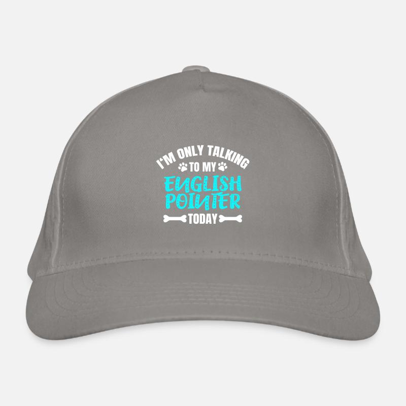 English Pointer Organic Baseball Cap