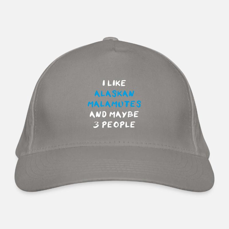 Alaskan Malamute Organic Baseball Cap