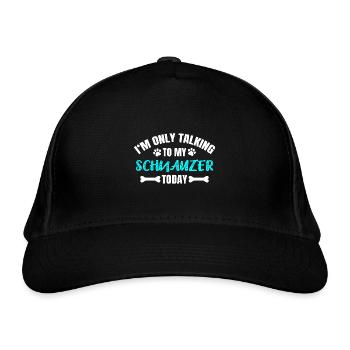 Schnauzer Giant Schnauzer Miniature Schnauzer - Organic Baseball Cap - black - Front