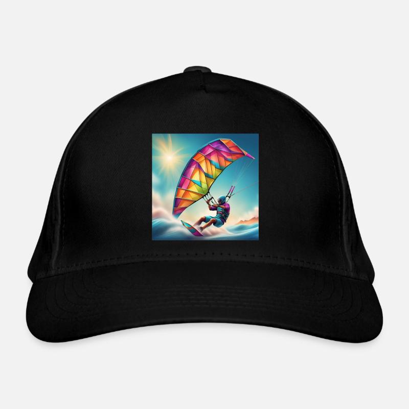 kitesurf, kite, fan de glisse Casquette classique bio