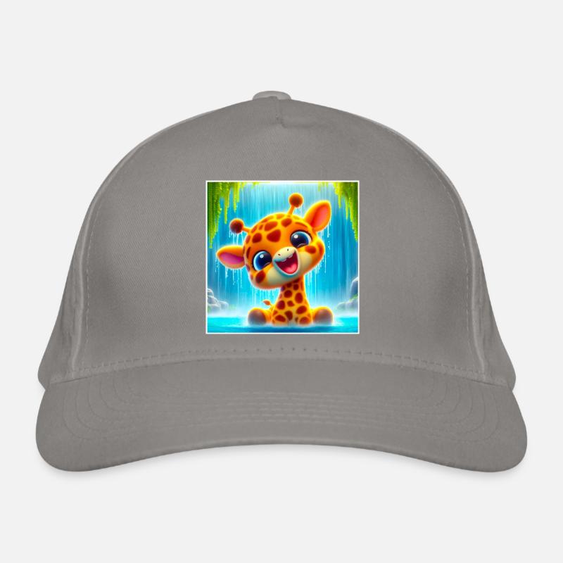 Giraffe Organic Baseball Cap