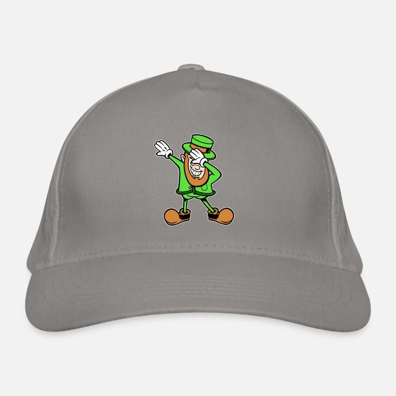 St. Patricks Day Dabbing Leprechaun Dab Dance Organic Baseball Cap