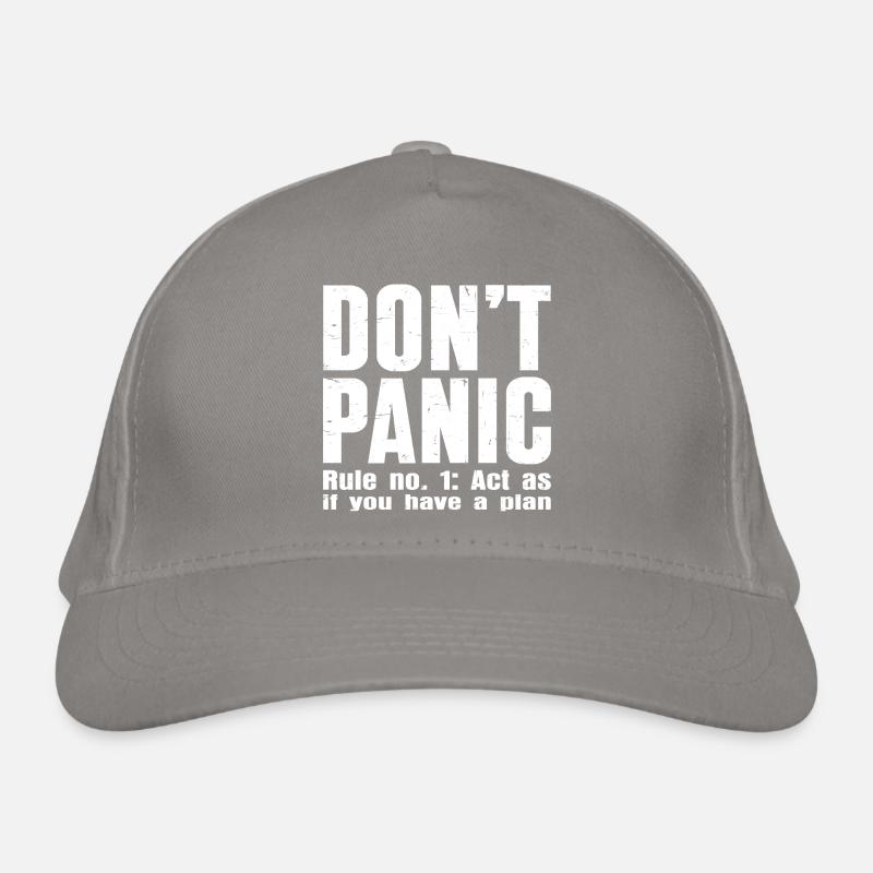 Don't Panic – Confidentiality Mode: ON Organic Baseball Cap