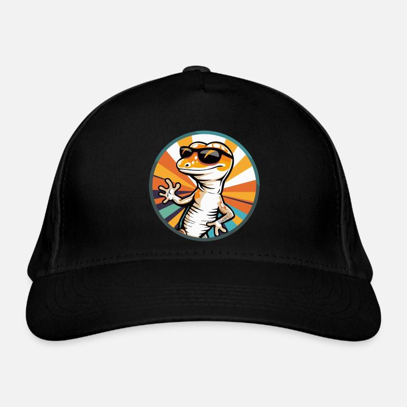 lézard bande dessinée cool Casquette classique bio