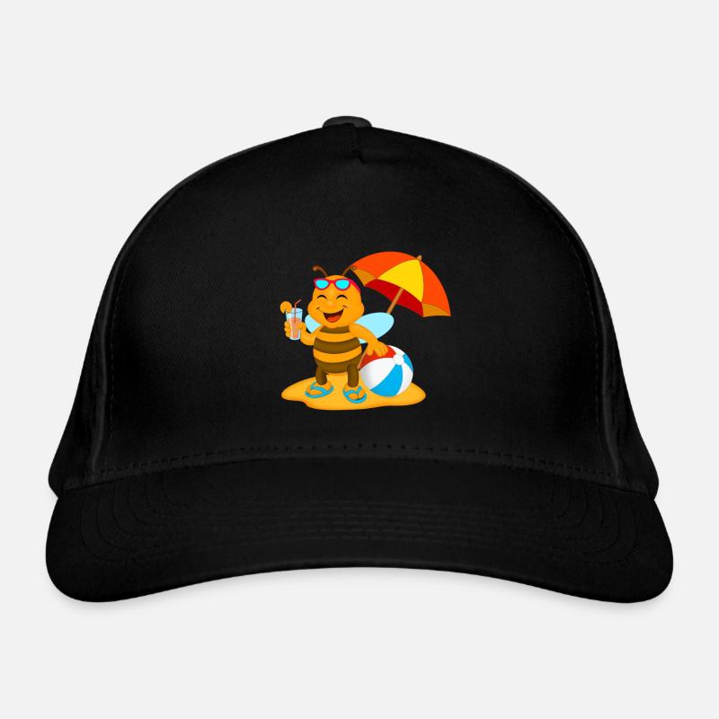 Abeille de plage Casquette classique bio