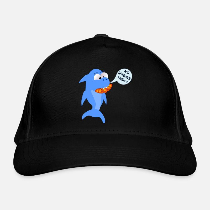 Hamburch Hamburg Franzbrötchen Bio-Baseballkappe