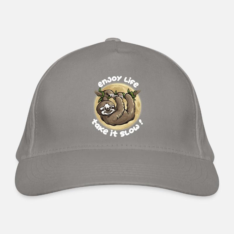 Gehen Sie es langsam an! Bio-Baseballkappe